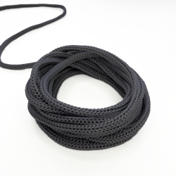 Шнур для одежды d-4.5мм, цвет Серый (на отрез)  в Голицыно