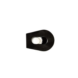 Зажим для шнура 4 мм KL цвет Чёрный + Белый (поштучно)  в Голицыно