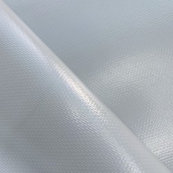 Ткань ПВХ 600 гр/м2 плотная (Ширина 1,5м), цвет Серый (на отрез) в Голицыно