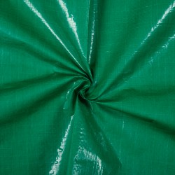 Тентовое полотно Тарпаулин 120 г/м2 (Ширина 2м), цвет Зеленый (на отрез) в Голицыно