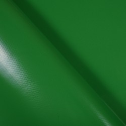 Ткань ПВХ 450 гр/м2 (Ширина 1,6м), цвет Зелёный (на отрез) в Голицыно