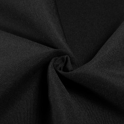 Ткань Грета Водоотталкивающая (80%пф, 20%хл) (Ширина 150см), цвет Черный (на отрез) в Голицыно