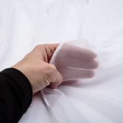 Ткань Тюль &quot;Вуаль&quot; Белая (Ширина-2,8м), на отрез в Голицыно
