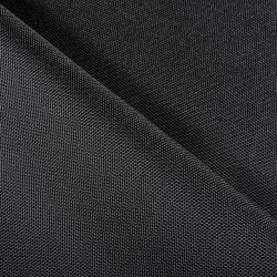 Ткань Кордура (Китай) (Oxford 900D) (Ширина 1,48м), цвет Черный (на отрез) в Голицыно