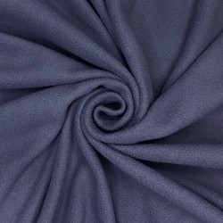 Ткань Флис Односторонний 130 гр/м2 (Ширина 150см), цвет Темно-серый (на отрез) в Голицыно