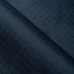 Ткань Oxford 600D PU РИП-СТОП (Ширина 1,48м), цвет Темно-Синий (на отрез) в Голицыно