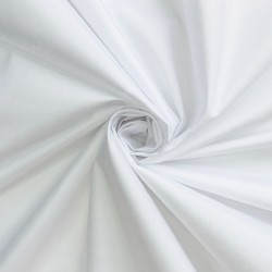 Ткань Дюспо 240Т  WR PU Milky (Ширина 150см), цвет Белый (на отрез) в Голицыно