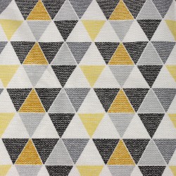 Интерьерная ткань Дак (DUCK) (ширина 1,8м), принт &quot;Малые Треугольники&quot; (на отрез) в Голицыно