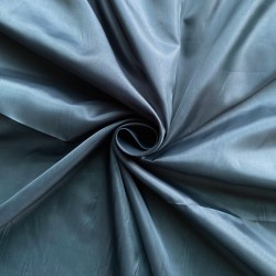 Ткань подкладочная Таффета 190Т (Ширина 150см), цвет Темно-серый (на отрез) в Голицыно