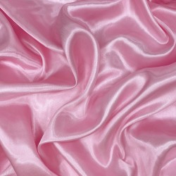 Ткань Атлас-сатин (Ширина 150см), цвет Розовый (на отрез) в Голицыно