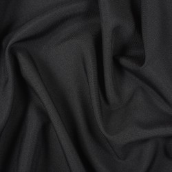 Ткань Габардин (100%пэ) (Ширина 150см), цвет Черный (на отрез) в Голицыно
