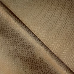Ткань Oxford 300D PU Рип-Стоп СОТЫ, цвет Светло-Коричневый (на отрез) в Голицыно