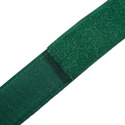 Контактная лента 40мм (38мм)  Зелёный (велькро-липучка, на отрез)  в Голицыно