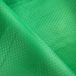 Ткань Oxford 300D PU Рип-Стоп СОТЫ, цвет Зелёный (на отрез) в Голицыно