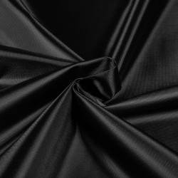 *Ткань Оксфорд 210D PU, цвет Черный (на отрез)  в Голицыно